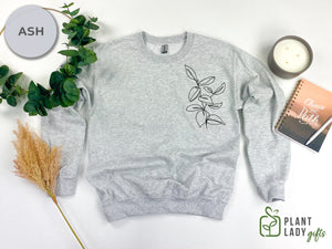 Open image in slideshow, Plant Leaf Sweatshirt
