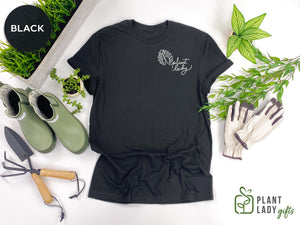 Open image in slideshow, Monstera Leaf Plant Lady Shirt
