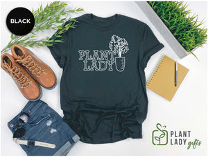 Open image in slideshow, Potted Monstera Plant Lady Shirt
